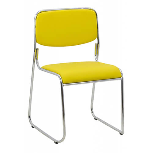 amenajare-stand-expozitional-scaun-conferinta-galben